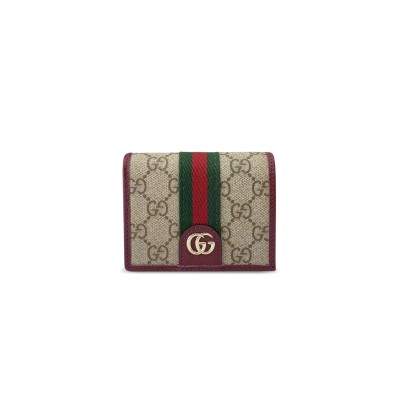 GUCCI OPHIDIA SMALL WALLET 838487 (11*17.5cm)